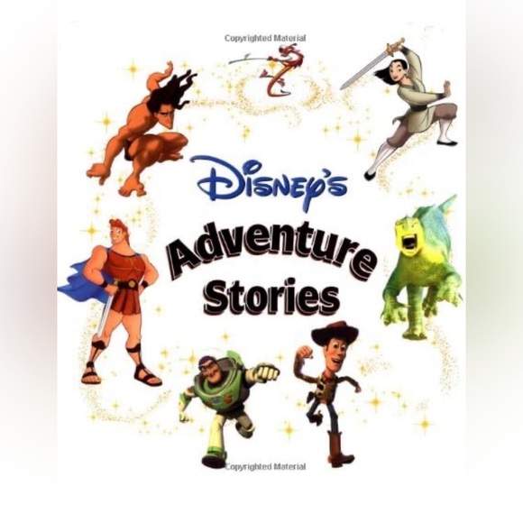 Disney Other - Disney’s Adventure Stories Hardcover Gently Used